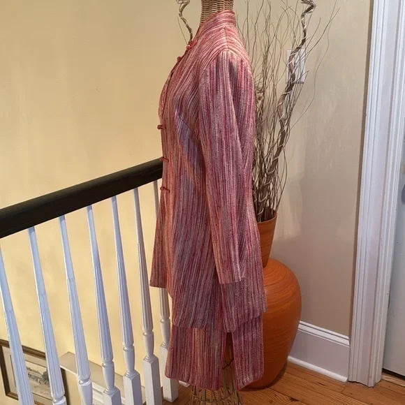 Shanghai 🔥dress with a coat. Silk 2 piece - Picture 2 of 13